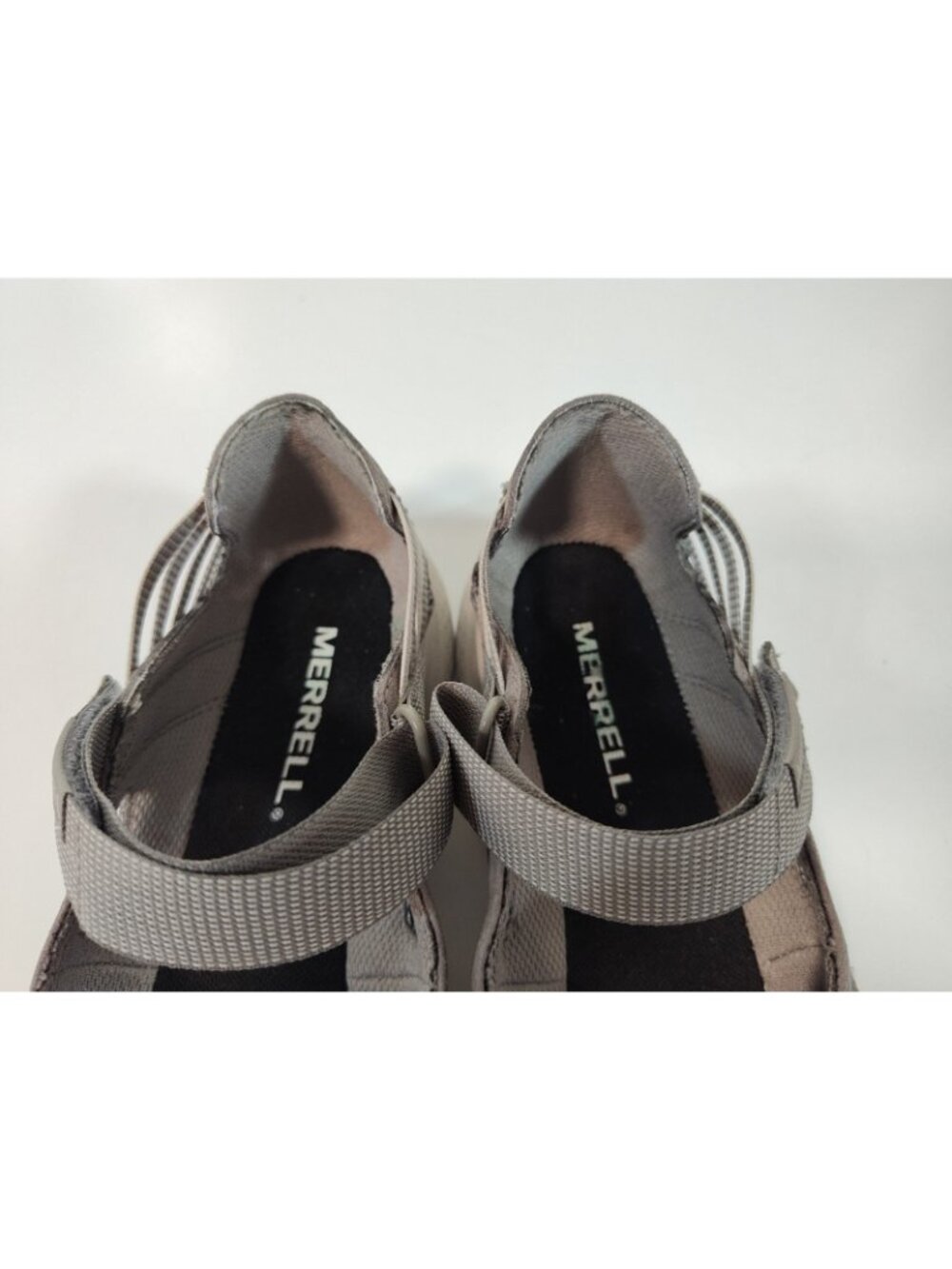 Merrell Bravada 2 Wrap Mary Jane Sandals Womens 8 Moon Gray J037102 Quantum Grip - Picture 8 of 9